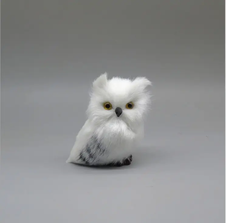 Static Model Simulation Owl Decoration Pendant