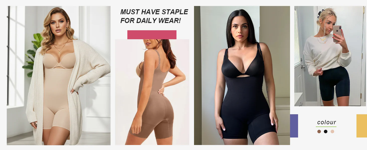 Open Bust Shapewear Tummy Control Bodysuits For Women Seamless Compression High Waisted Body Shaper 21 36e43351 0265 486b 86b6 20760350ae90