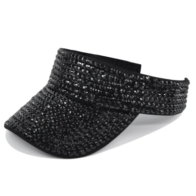 Diamond Hollow Top Baseball Cap Black - Shop at LoveMi