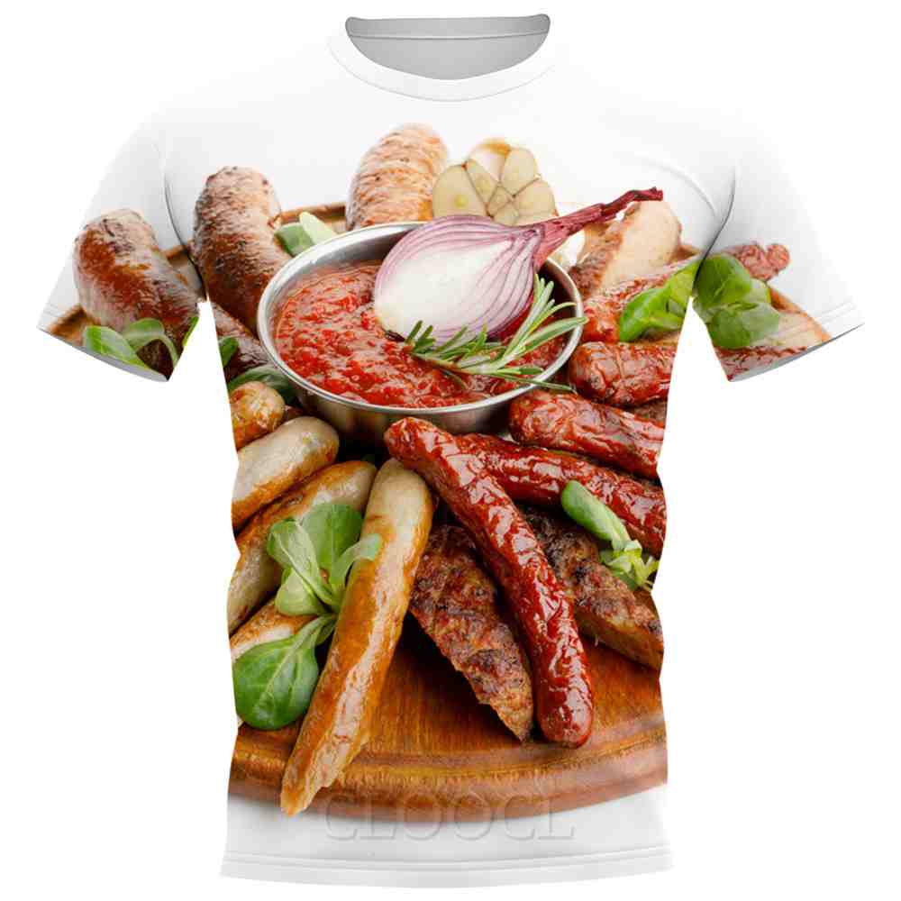 Title 4, Creative and Funny 3D Short Sleeves