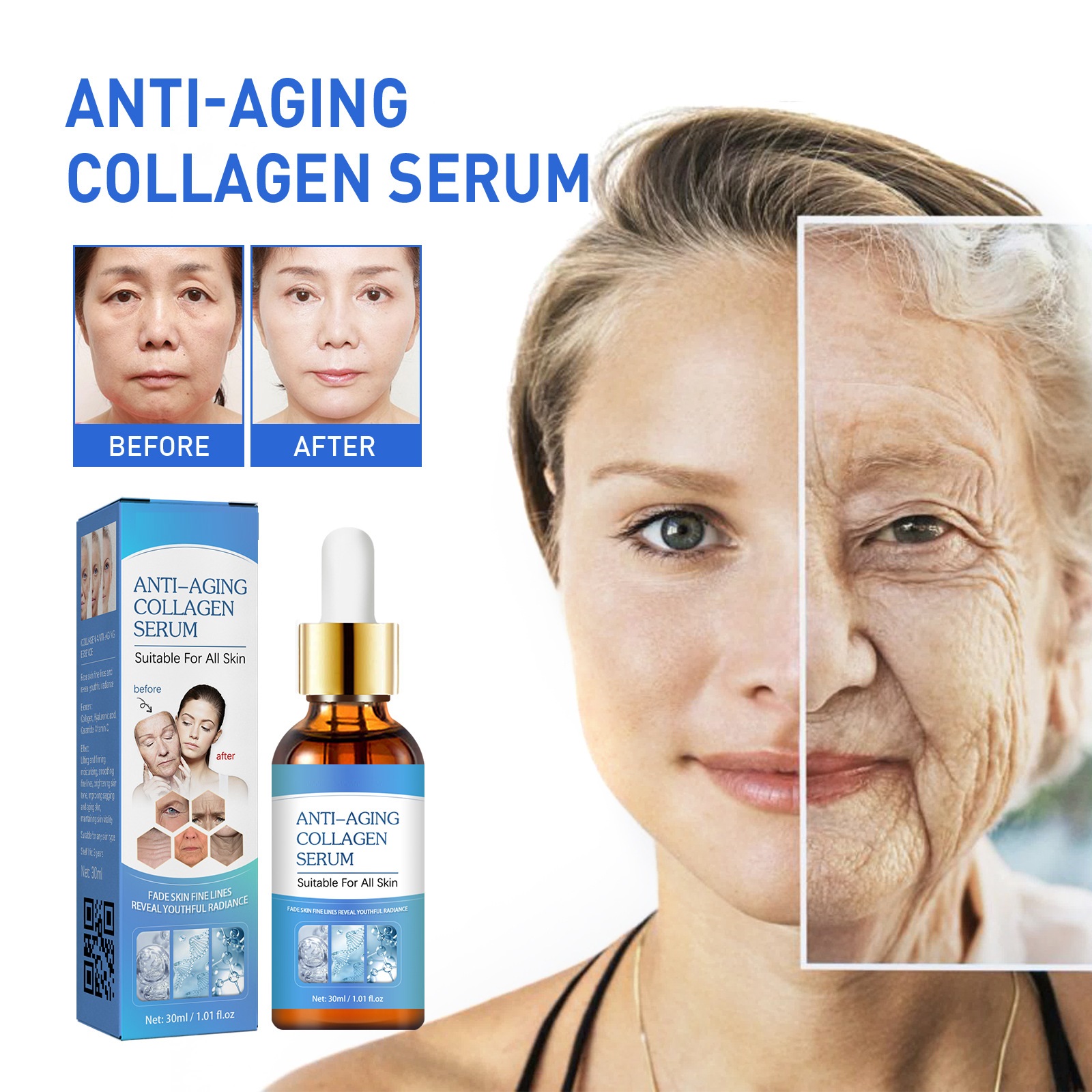 Fade Facial Fine Lines Collagen Anti-Wrinkle - Image 8