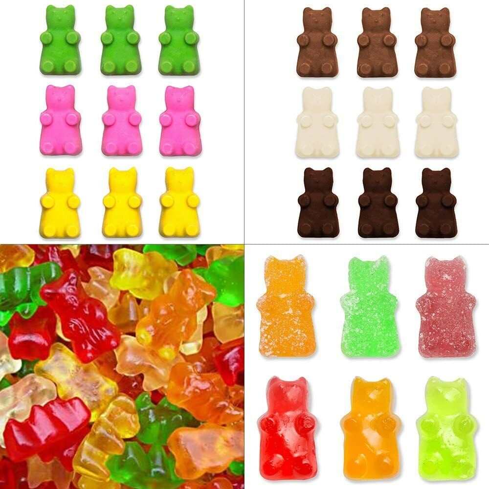 Gummy Bear Mold Silicone Craft Kit. we ship only inside the US, USPS First Class Package 2 Day Handling , 2-5 Day Shipping. Candy Silicone Molds & Ice Cube Trays, 3 Pack Gumdrop Jelly Molds, Chocolate Molds, Soap Molds - Bear Design RANDOM COLOR: Green / 