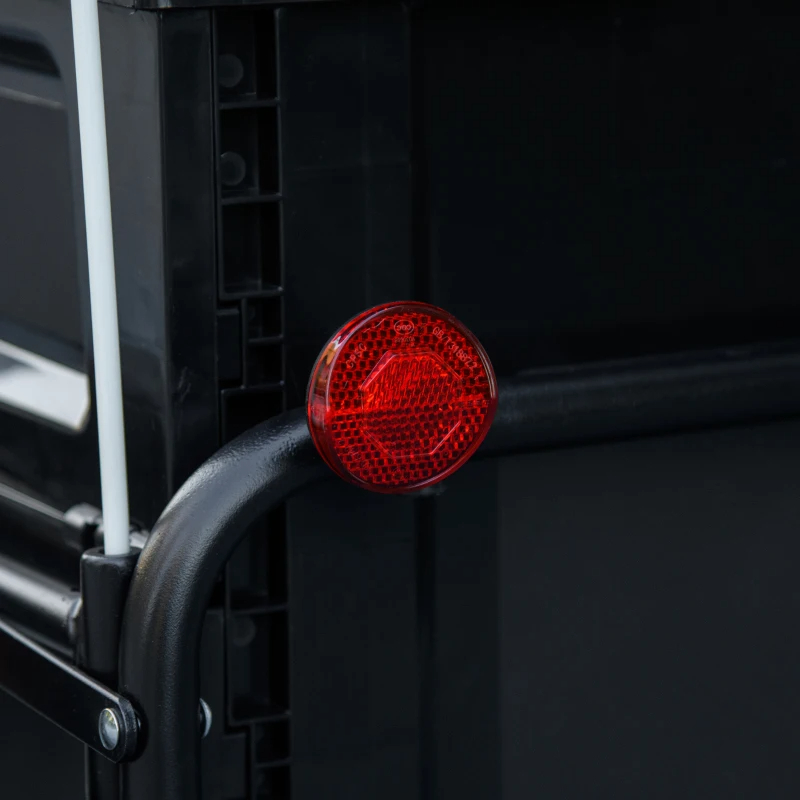 Trailer For Bike, Bicycle Cargo Trailer With Removable Storage Box, No Bottom