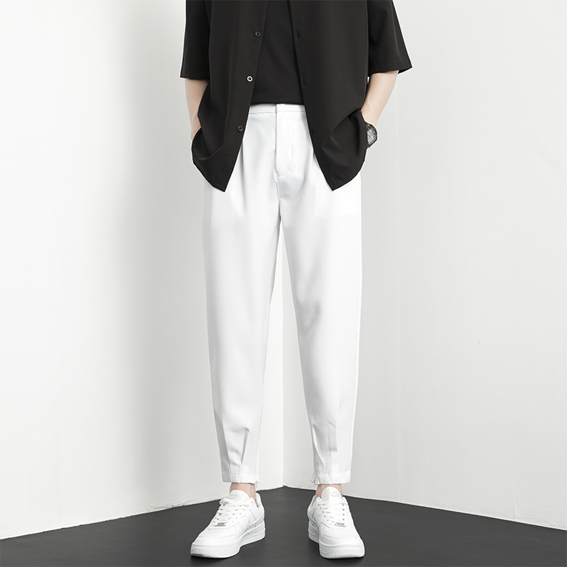 Harlan Air-drying Small Feet Leggings Solid Color All-match Breathable