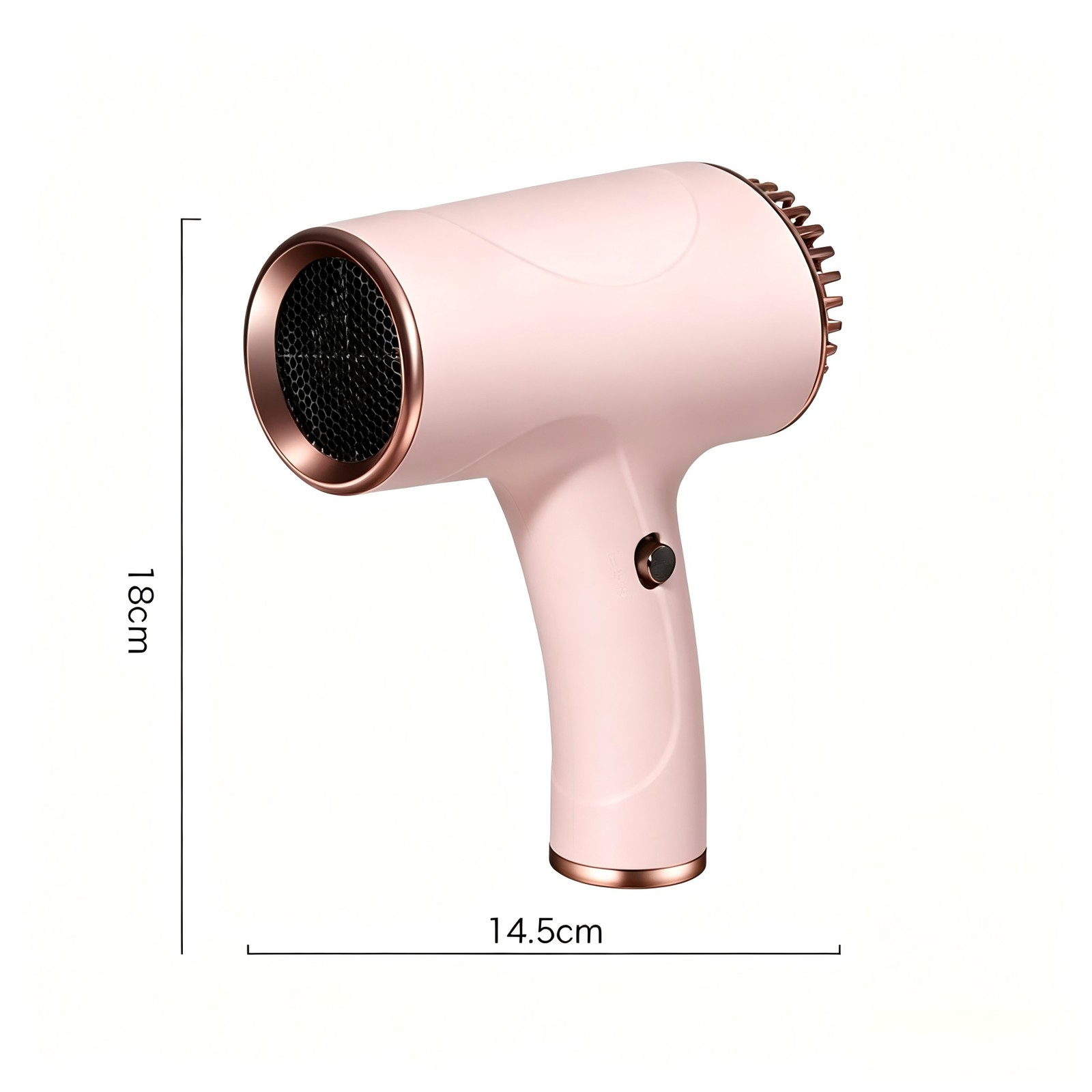 USB Cordless Hair Dryer Portable Rechargeable Styling Blower With UK Plug — image 4