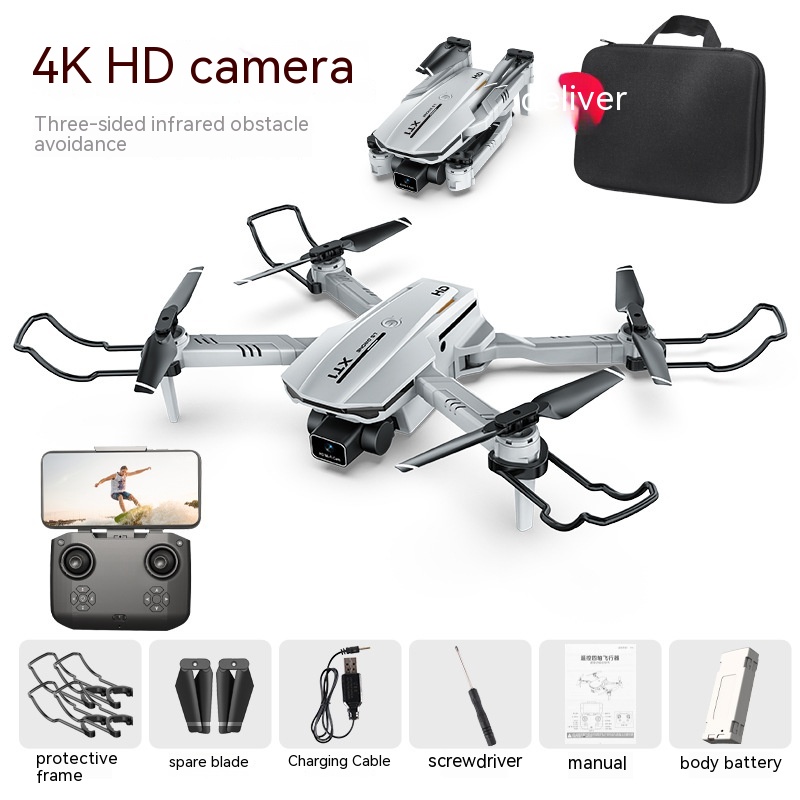 Title 4, UAV 4K HD Dual Camera Aerial Photography Three-...