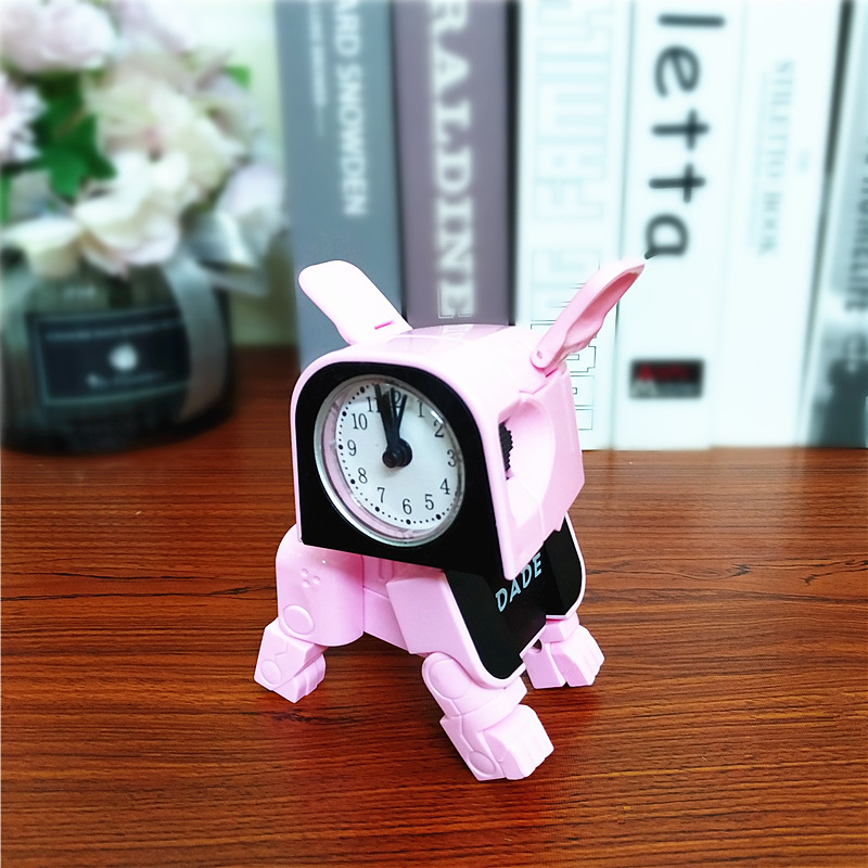 Title 3, New Creative Manual Deformation Alarm Clock For...