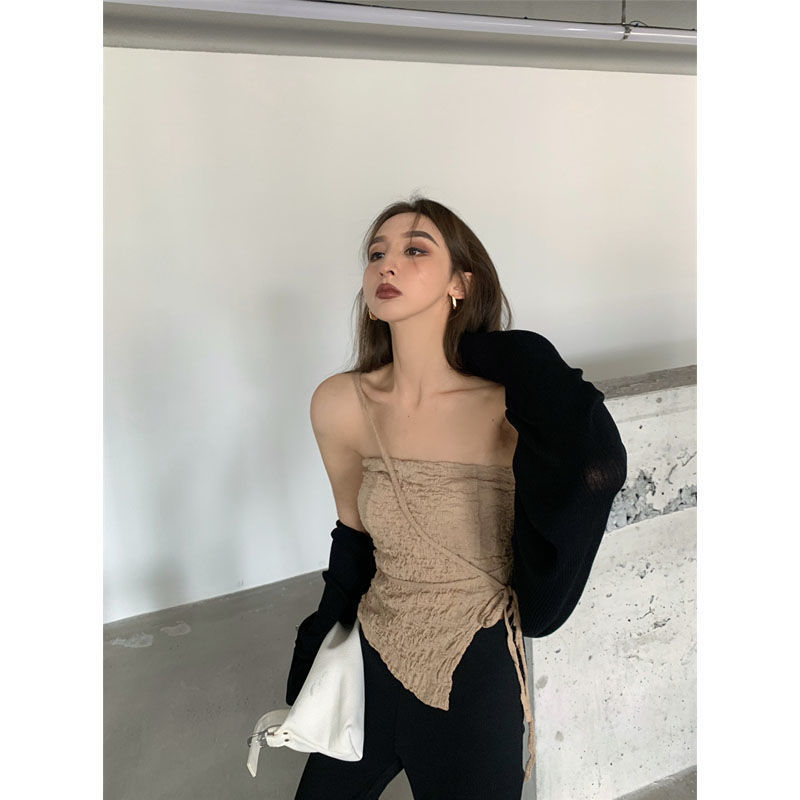 Irregular Spaghetti Vest Women's Strap