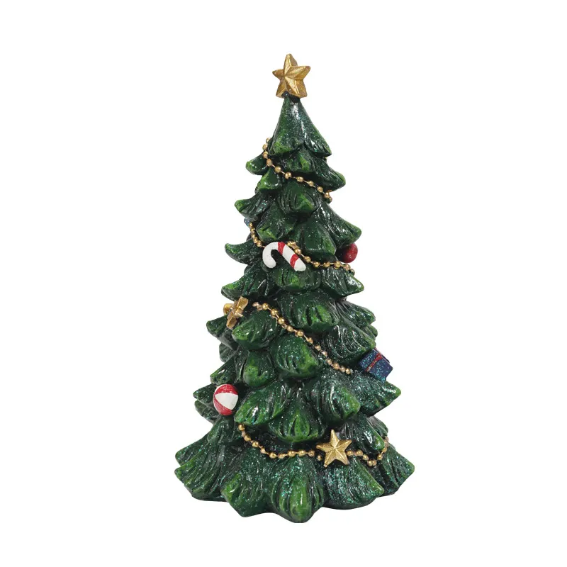 Christmas Tree Decoration Home Room Resin Crafts – image 3