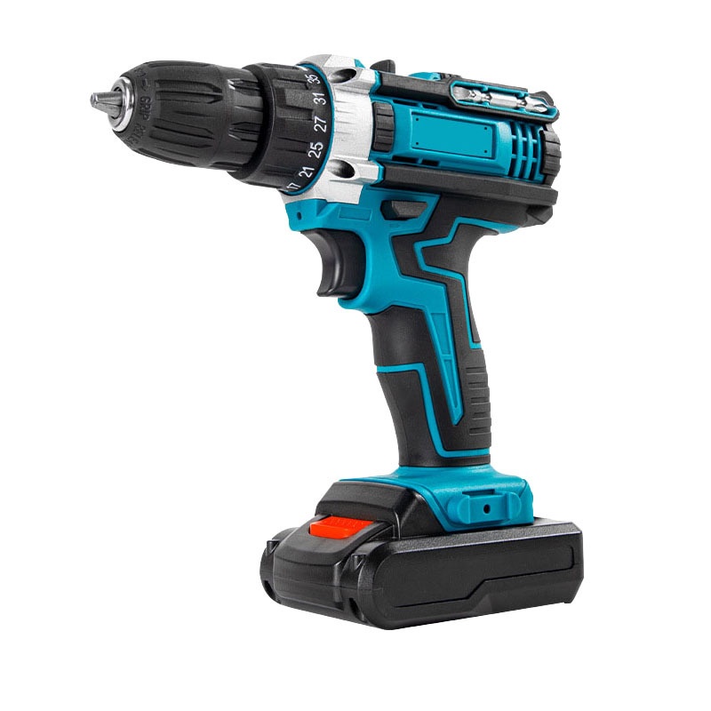 Household Rechargeable Brushed Electric Wrench, Household Lithium Battery Electric Drill, Export Model Impact Drill, Electric Tool — foto 9