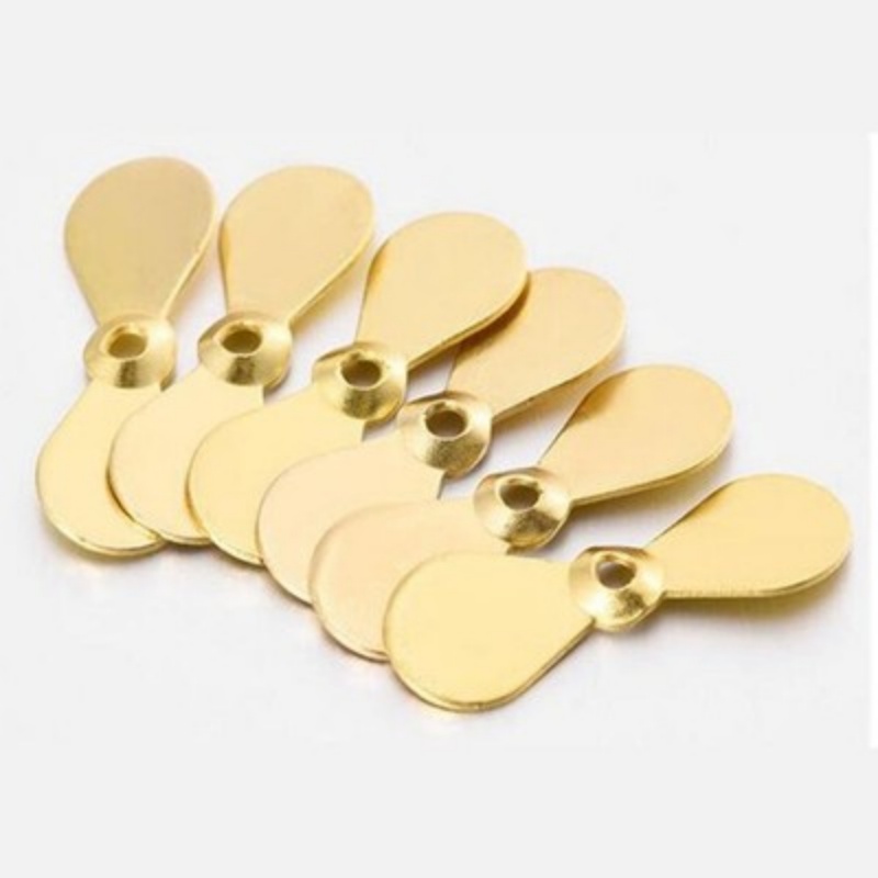 50Pcs Fishing Propeller Blade Thicken Turdy Non Damaging S