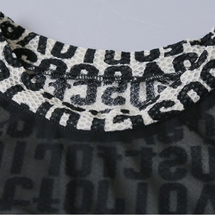 Summer New Round Neck Hand-beaded Short-sleeved T-shirt Women