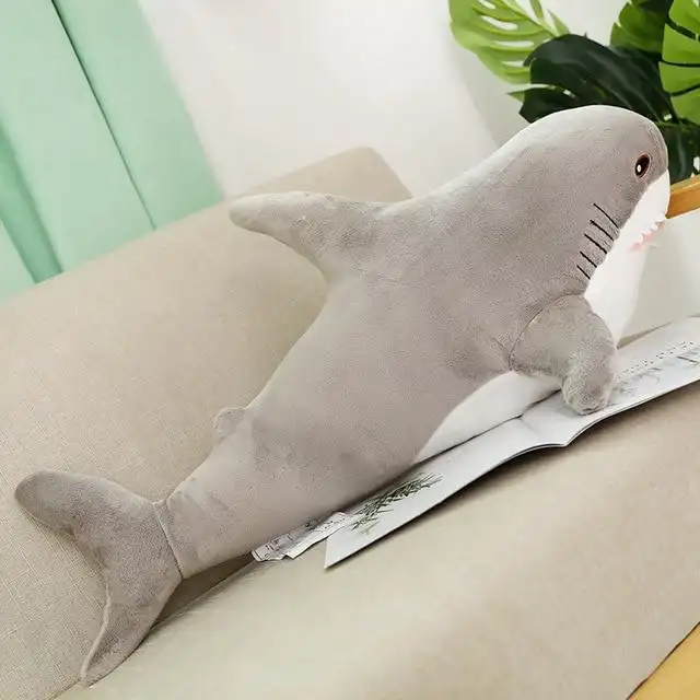 Creative Cute Shark Doll Bedroom Sofa Decoration Plush Toys