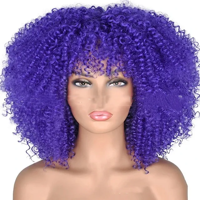 Small Curly Hair Rose Mesh Synthetic Headgear - 4 Style