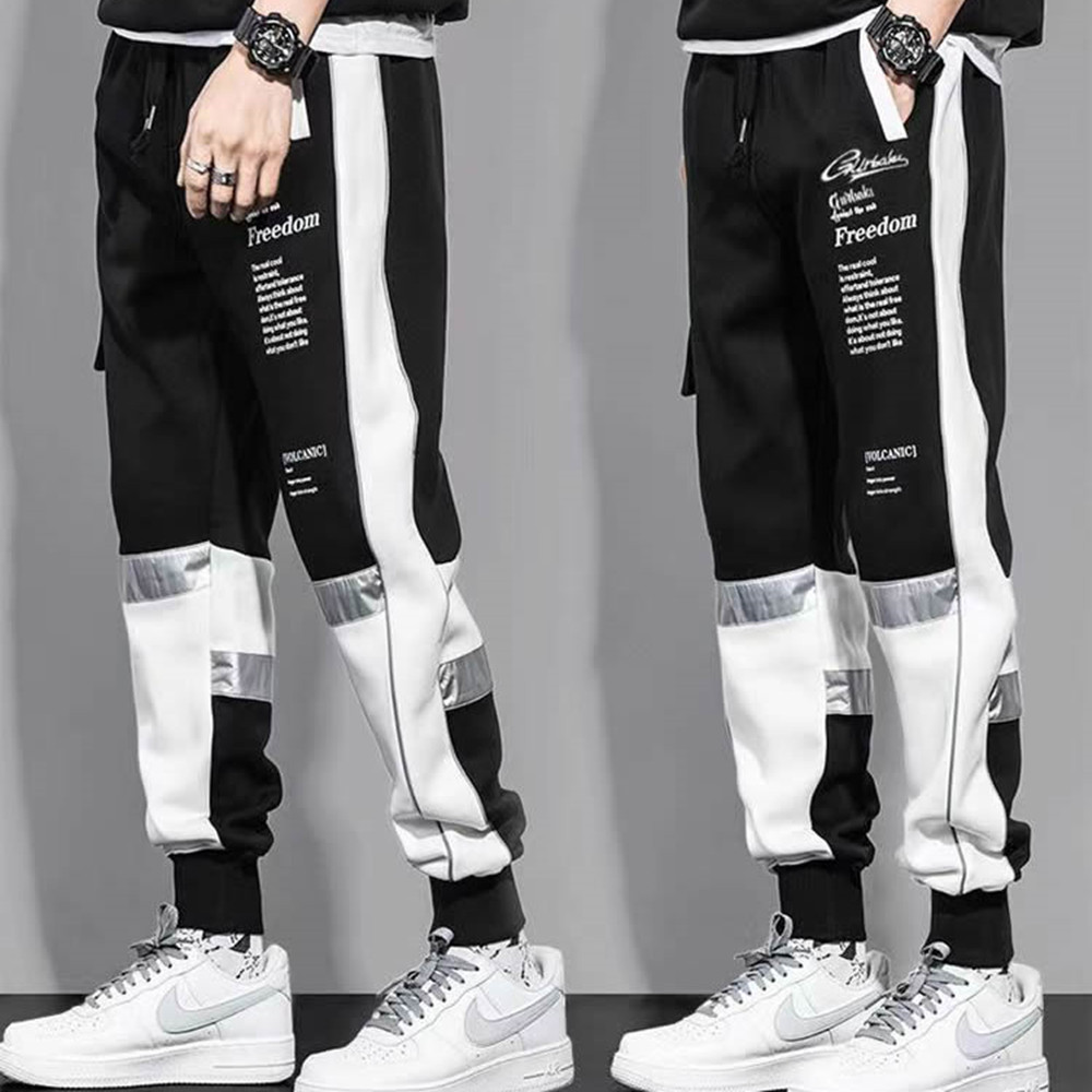 Men's Sports Loose Trendy Overalls Casual Pants