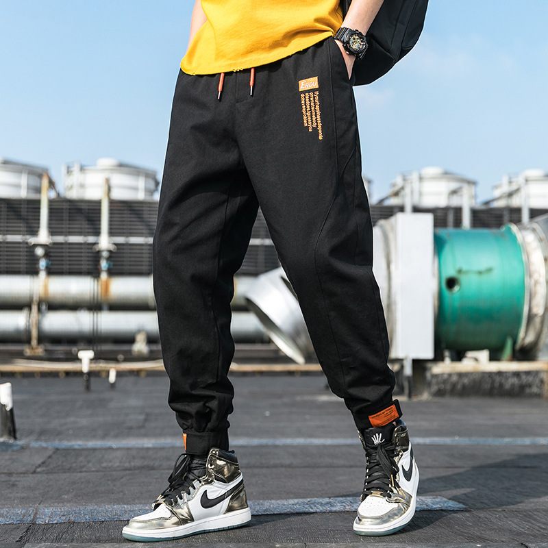 Title 3, Mens All-match Cotton Sports Trousers Overalls...