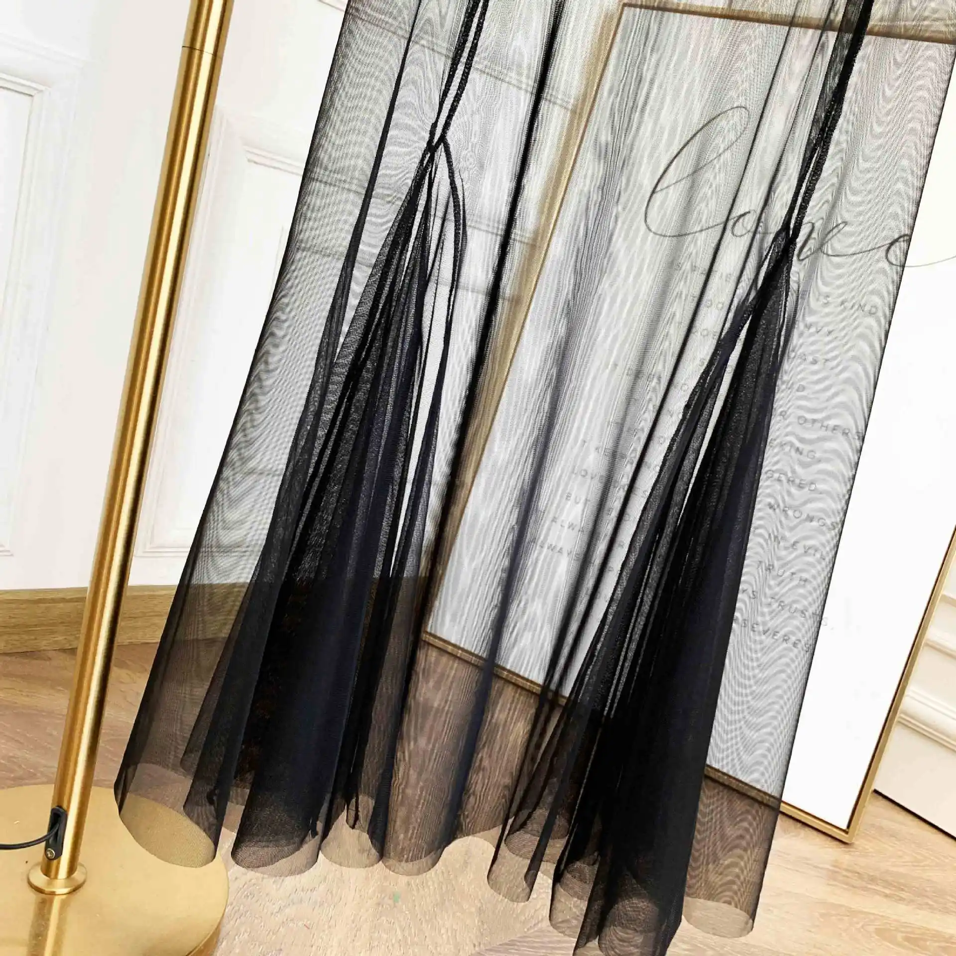 High-waist And Thin Perspective Fishtail Skirt