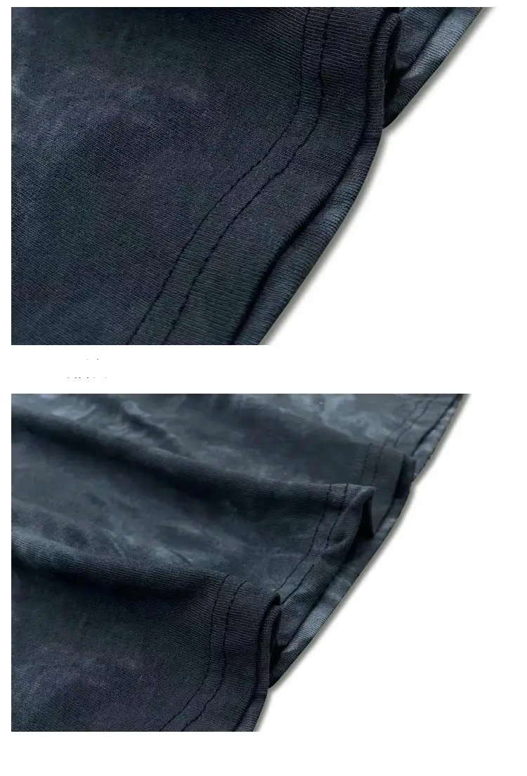 Ins Hip-hop Print Loose Half-sleeved Men's Bottoming Shirt Trend