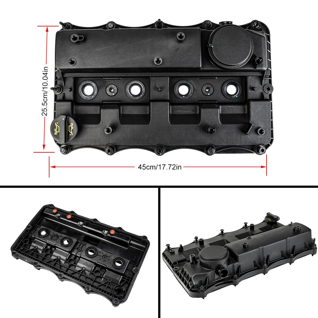 FOR FORD TRANSIT MK7 MK8 2.2 CUSTOM 2.2 TDCI ROCKER CAM COVER WITH SEALS 1858445 — image 9