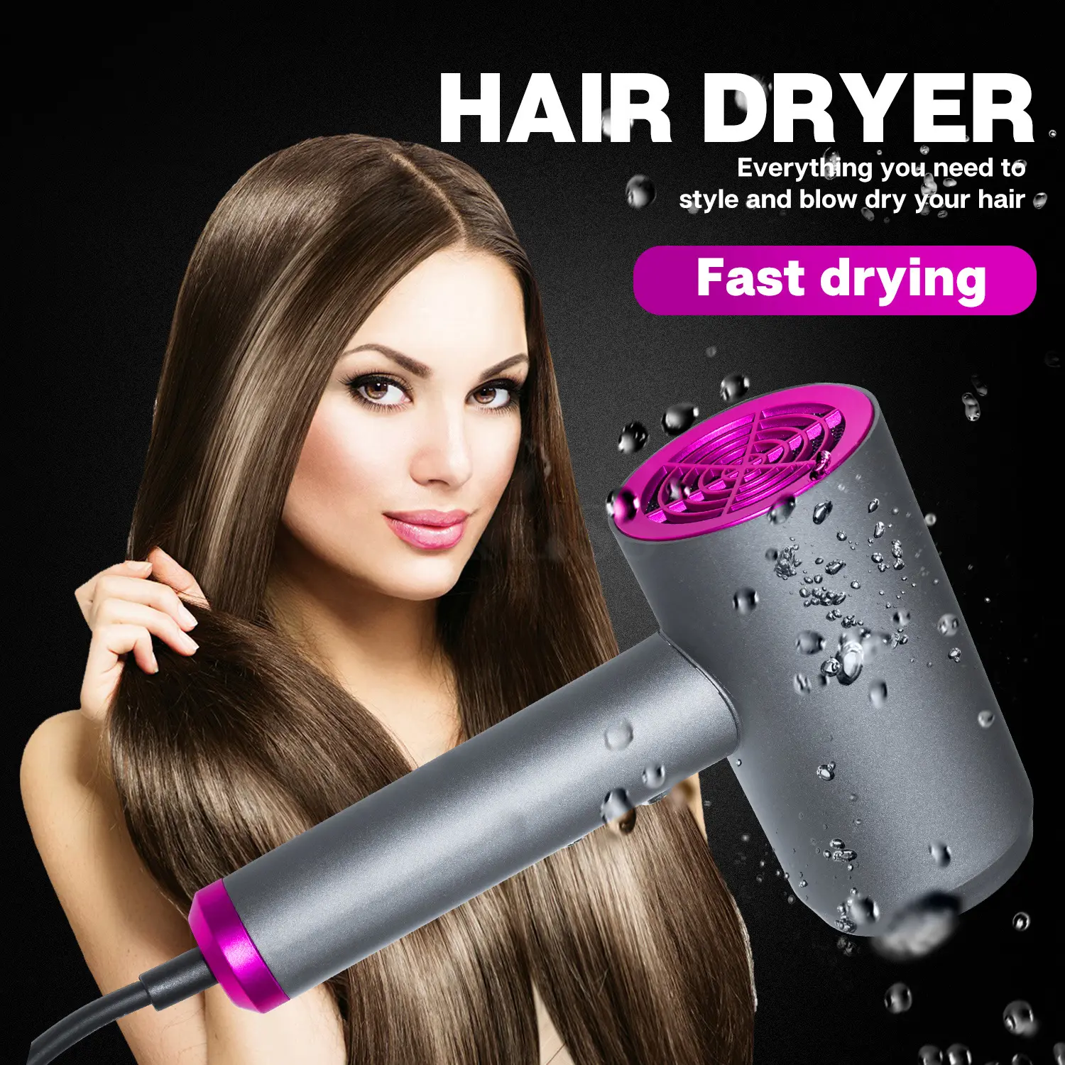 Net Red Hammer Hair Dryer Household Mute
