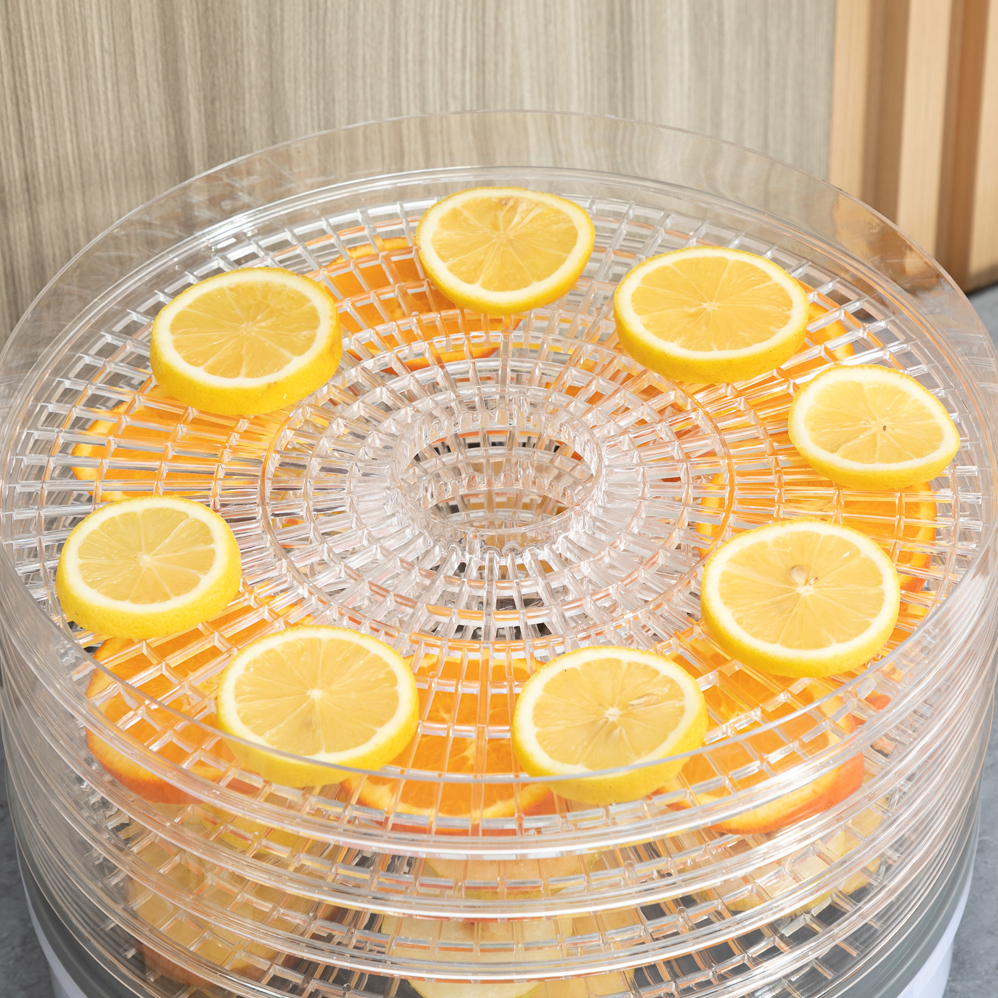 Five Layer Food Dehydrator, 245W Stainless Steel Dryer With Adjustable — image 2