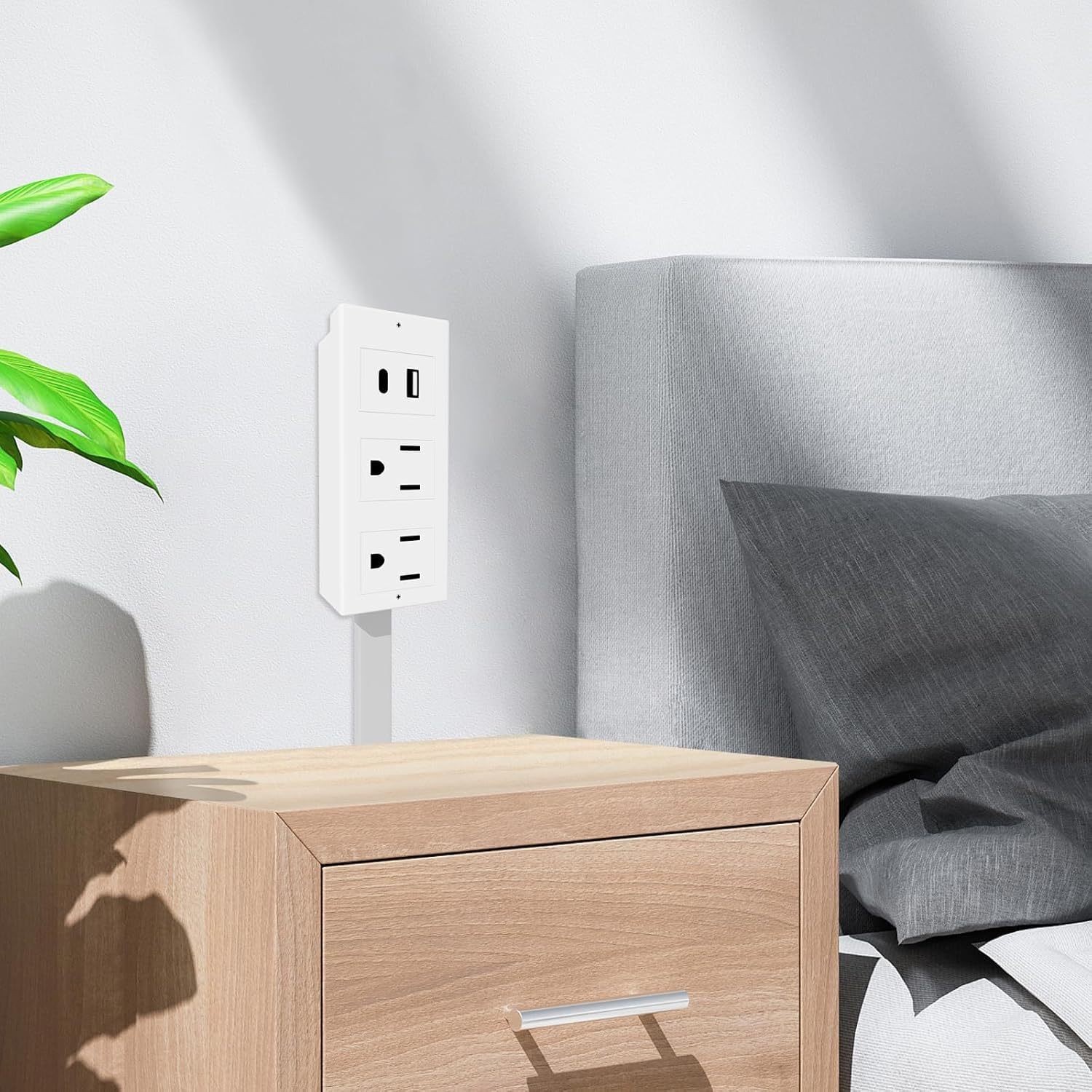 Electrical Outlet Extender Stick Power Socket Expander
