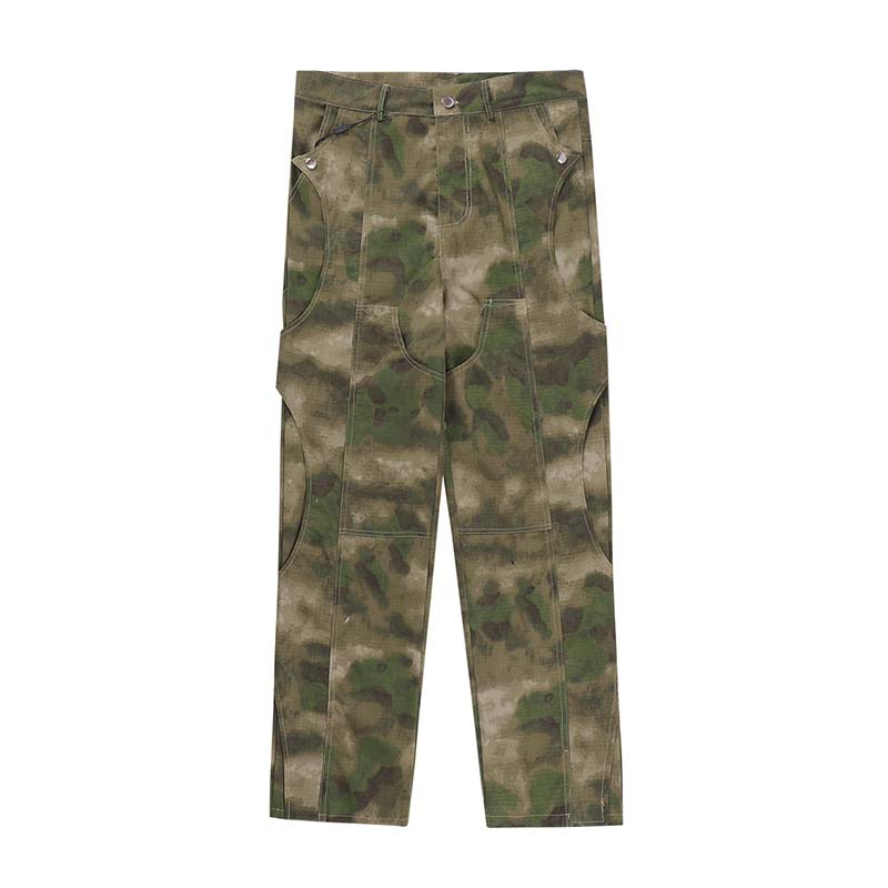 Title 6, Camouflage-bestickte Herren-Overalls mit vielen...