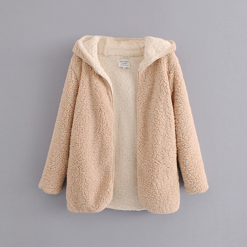 Fashion Terry Double-sided Lazy Coat Women's