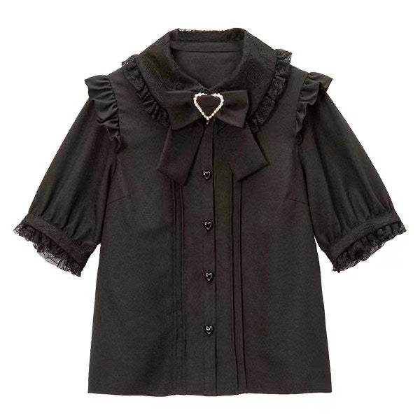 Women's Fashion Simple Short Sleeve Shirt Top