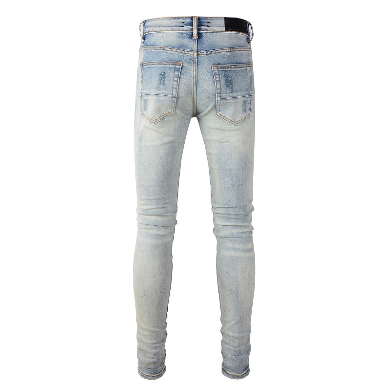 Title 2, Herenmode slim fit skinny broek denim