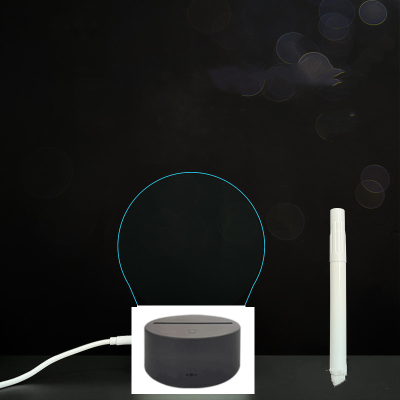 3D Acrylic Board Handwriting Message Board LED Light - Image 45