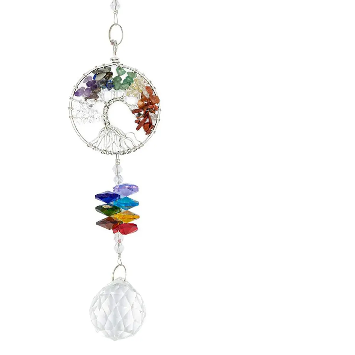 Tree Of Life Crystal Lighting Car Pendant