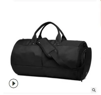 Men's Fashion Sports Gym Bag Waterproof Canvas Portable Travel
