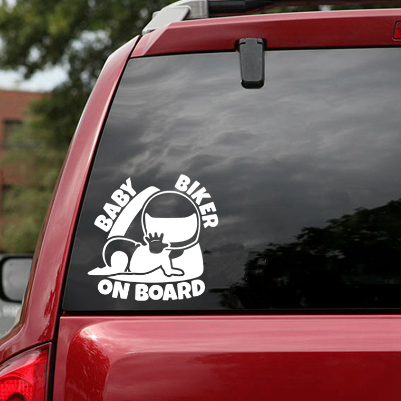 BABY ON BOARD Personality Warning Car Stickers