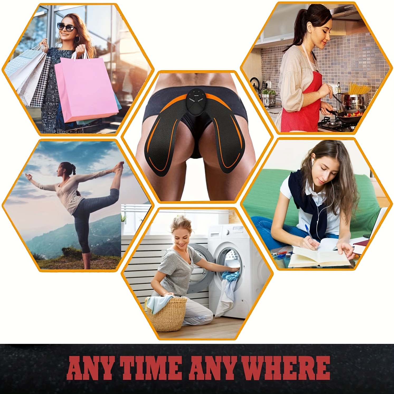 Тренажер для бедер, массажное устройство для подтяжки ягодиц, умное снаряжение для фитнеса, домашний офис, портативное U-образное оборудование для тренировок для подтяжки ягодиц, подарки для женщин