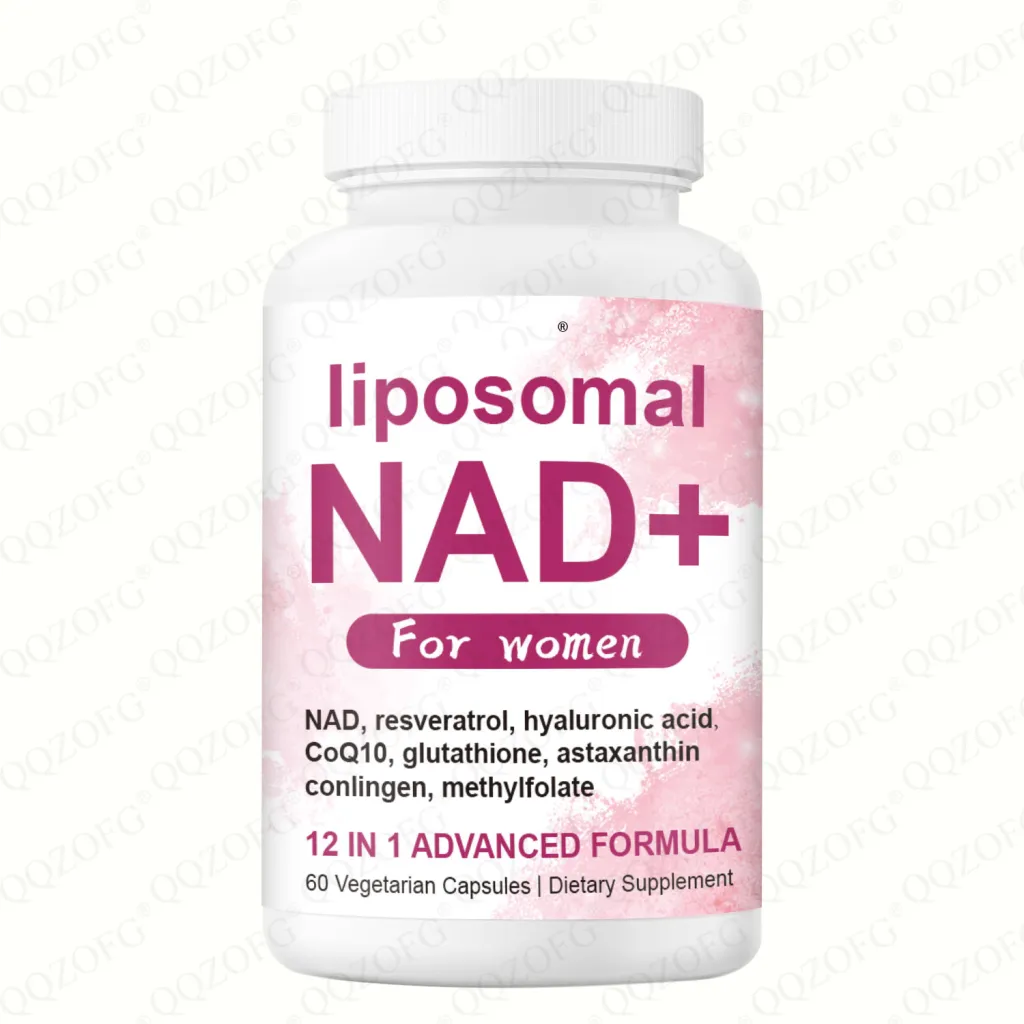Liposomal NAD Capsule With Magnesium Biotin 12 In 1 Advanced Formula 60 Vegetarian Capsules - 60 Count