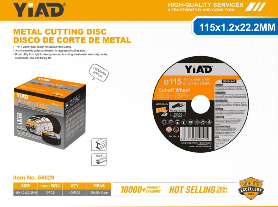 115×1.2×22.2mm, Metal Cutting Disc- Only Support Self-pickup, Free Shipping Price Is Anti-auction Pric