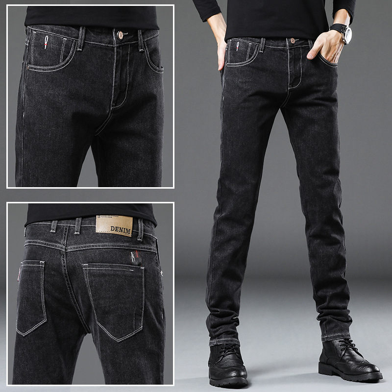 Title 4, Mens Denim Straight Loose Day System Plus Flee...