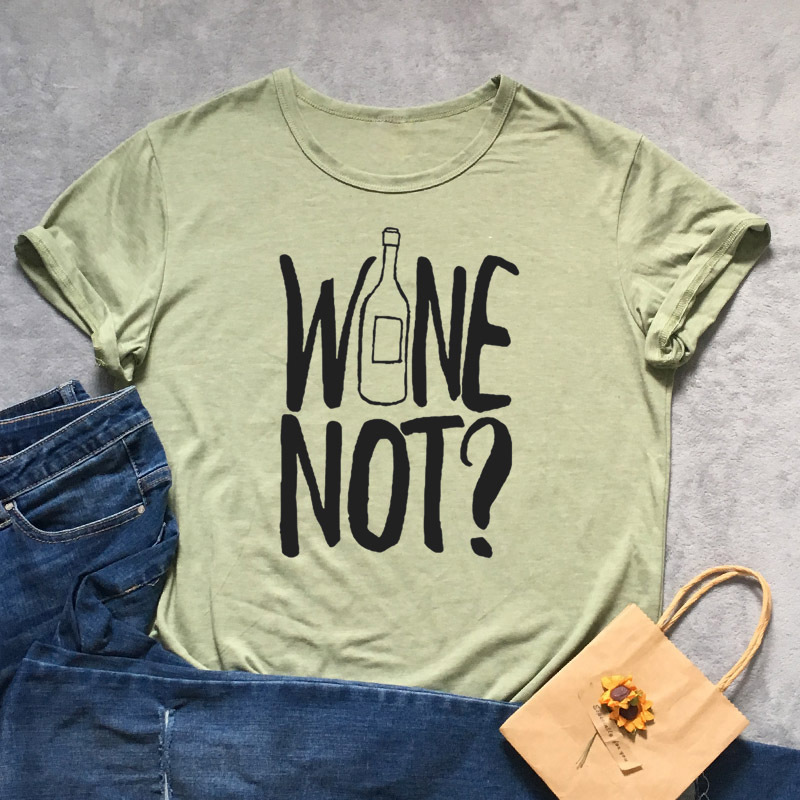 Women's Fashion Short Sleeve Crew Neck Letter Print T-Shirt