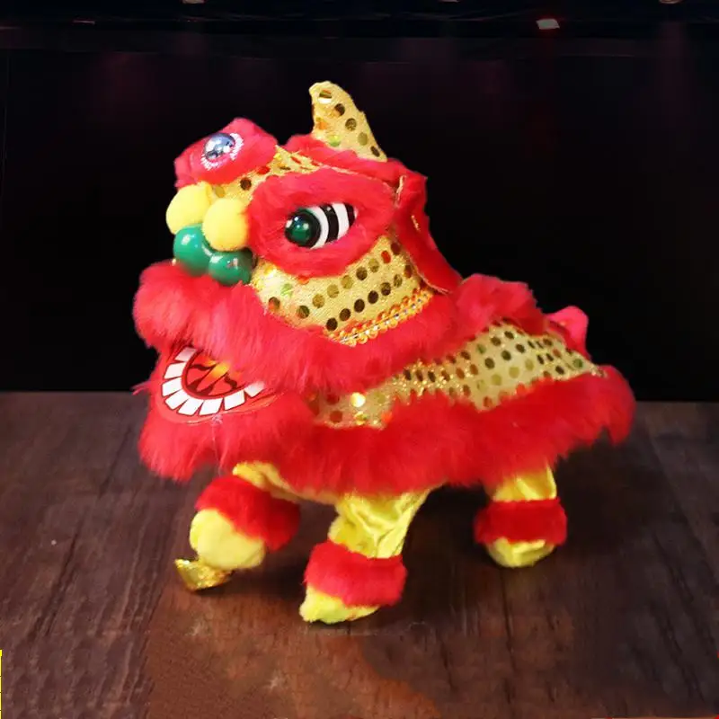 Chinese Characteristic Electric Lion Toy Plush