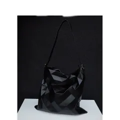 Casual One-shoulder Shopping Bag Women's Bag - Black - View 1