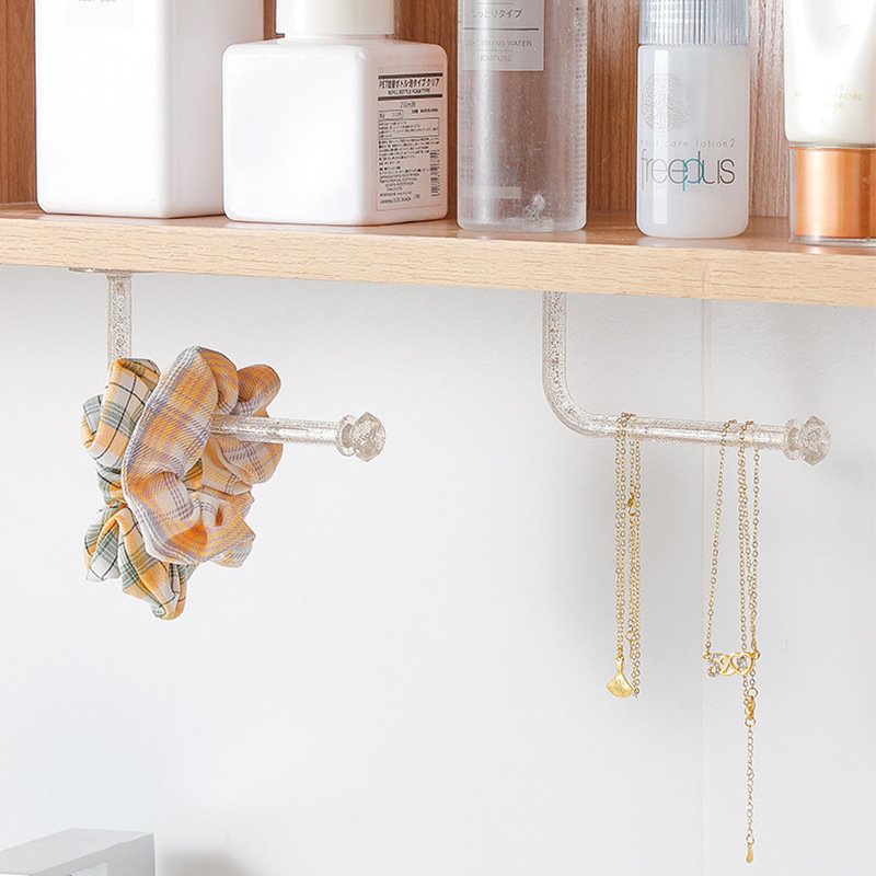Paste Multi-purpose Wall Transparent Crystal Hook