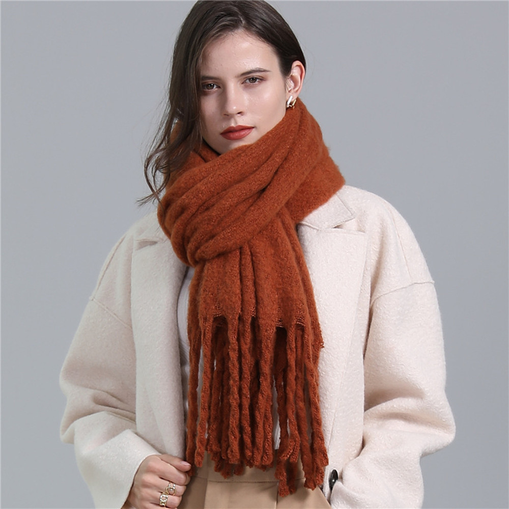 Extended Length Scarf Cashmere Warmth