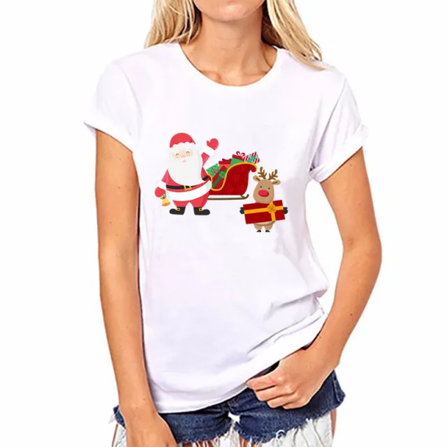 Casual Women's Printable Short Sleeve T Shirt - Shop at LoveMi