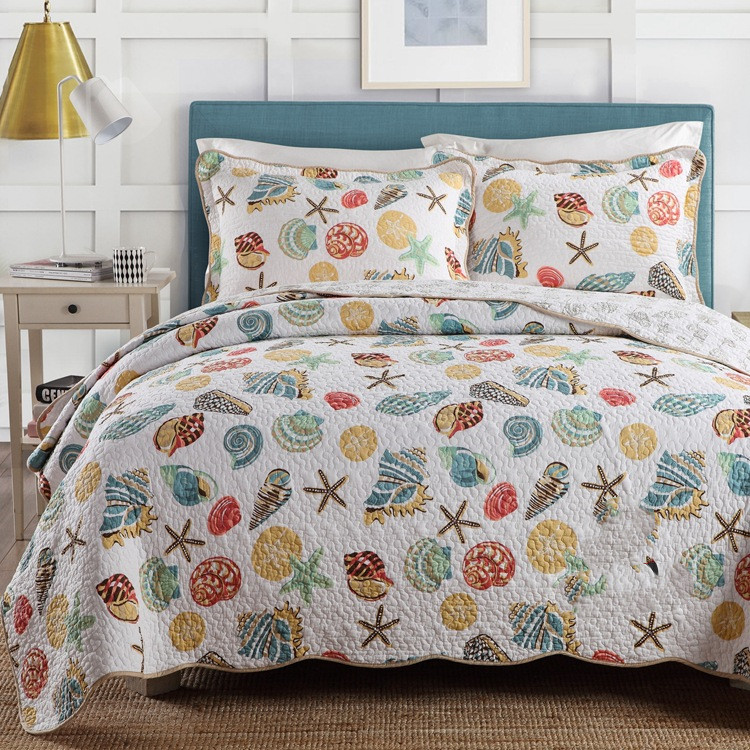 Title 6, Dreiteiliges Baumwoll-Air-Condition-Quilt-Set, ...