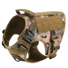 Pet Harness Luxury Dog Leash Set Chest Dog Nylon Camouflage Dog Harness - Camouflage - View 1
