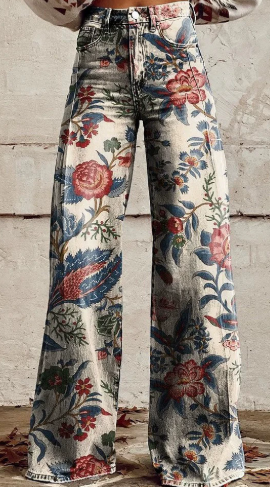 Women's Casual Pants Thin Imitation Jeans 1Style - Shop at LoveMi