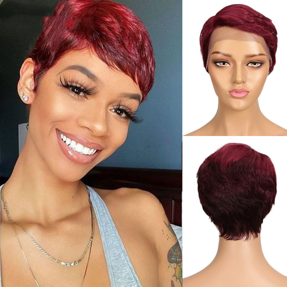 Europe And The United States 613 Rebecca Short Real Hair Headgear Dmld99J.99J.425 - Shop at LoveMi