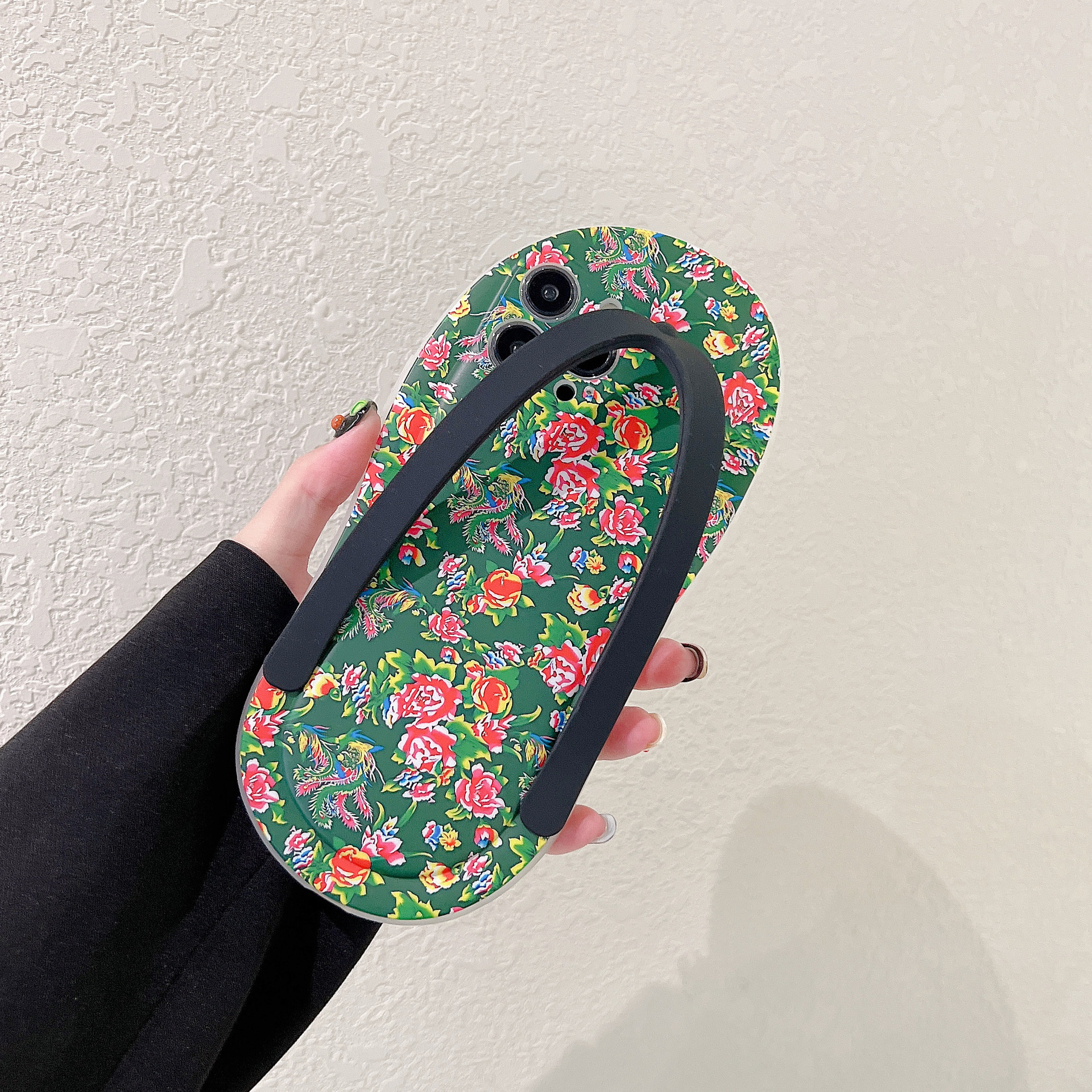 Zebra Print Flip-flop Funny Creativity Phone Case