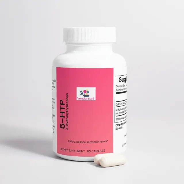 5 HTP Supplement Boost Serotonin For Better Sleep, Mood, And Anxiety Relief Htp - Shop at LoveMi